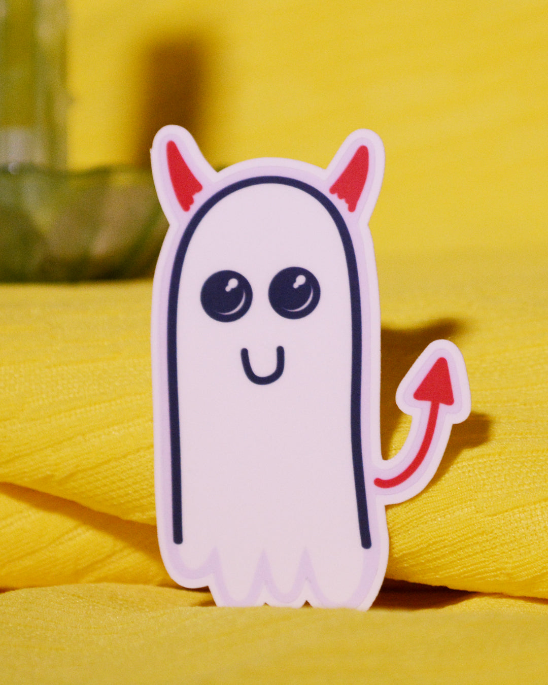 Devil Ghost Sticker