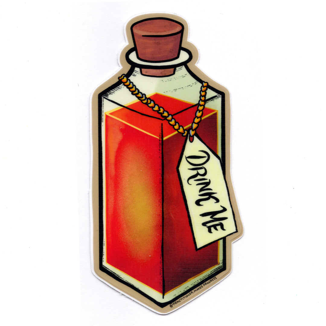Drink Me Potion Sticker
