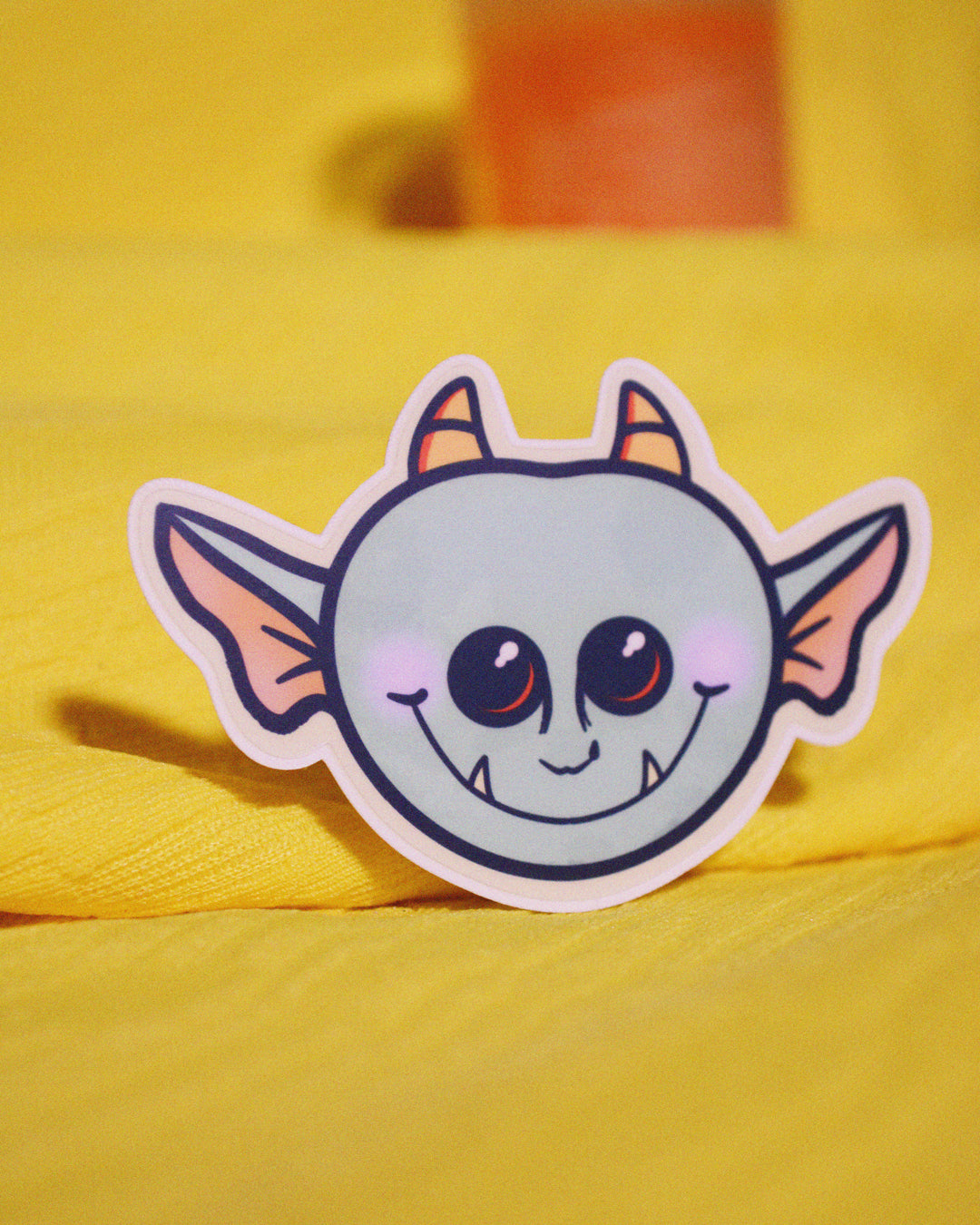 Imp Face Sticker