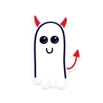 Devil Ghost Sticker