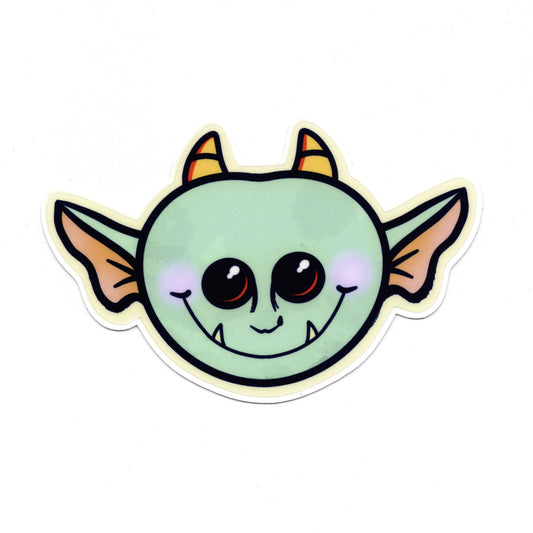 Imp Face Sticker