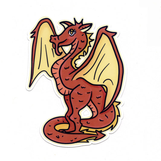 Red Dragon Sticker