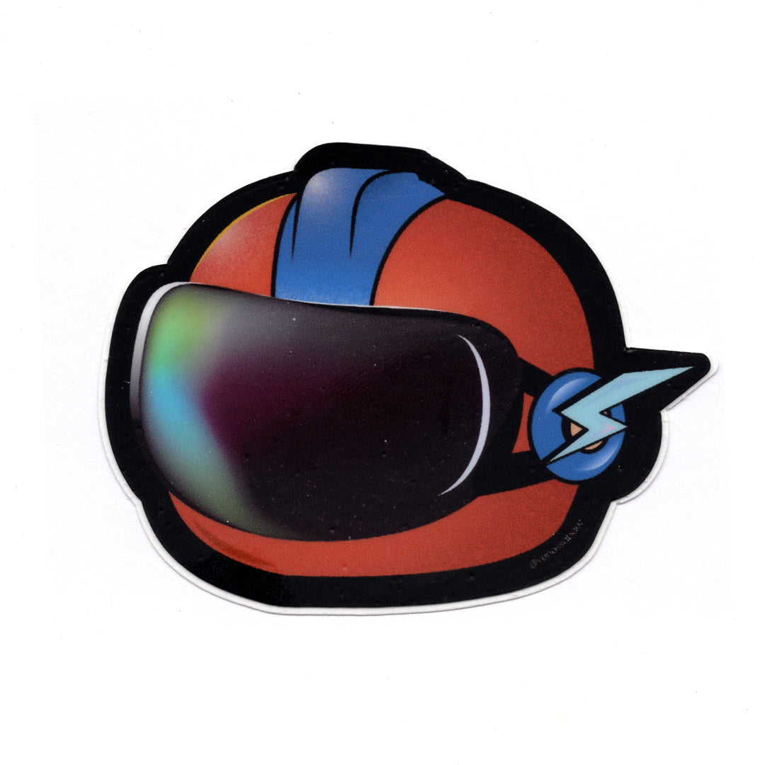 Space Helmet Sticker
